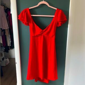 Altar’d State Red Mini Dress size Medium